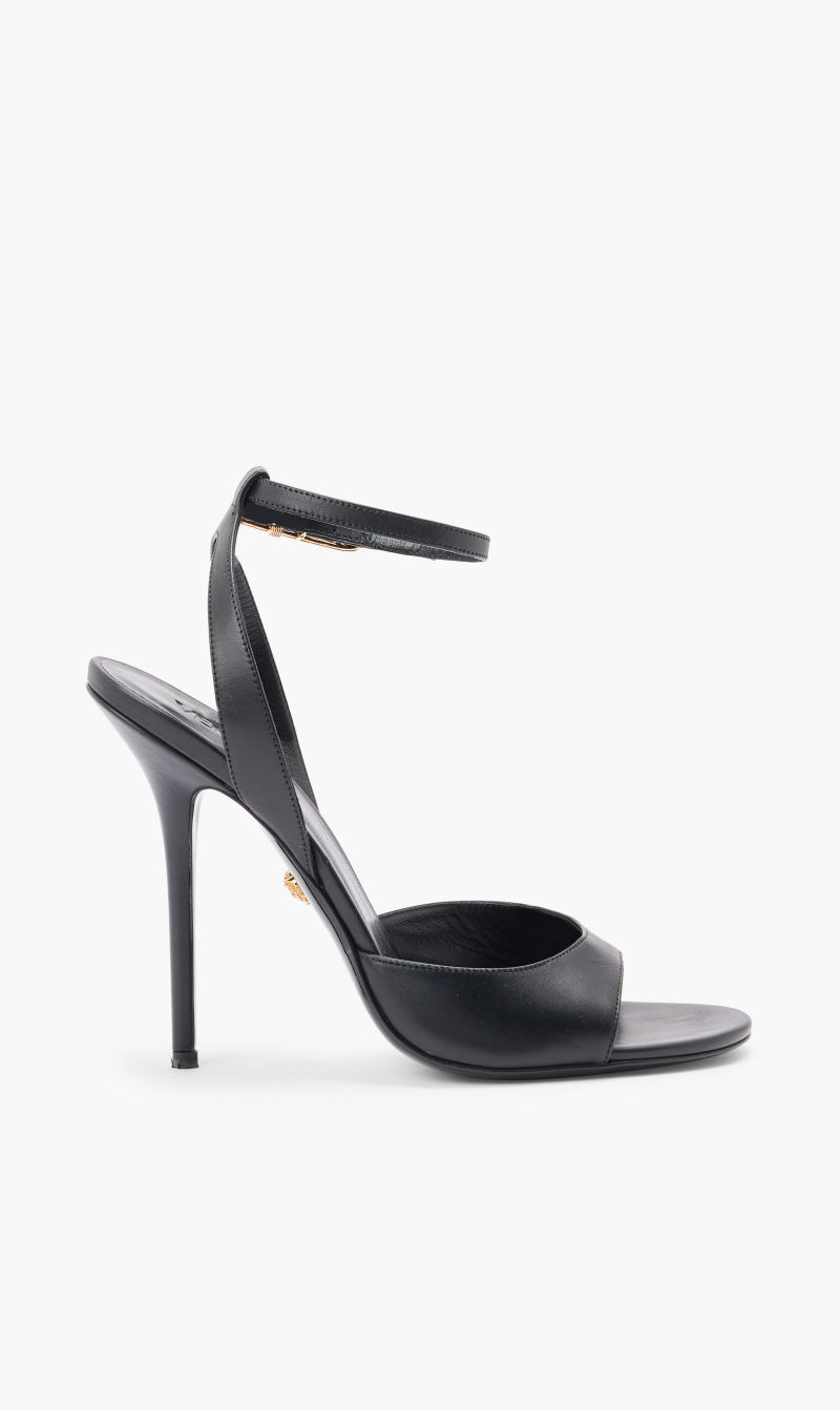 

Versace sandal t110 calf leather | the deal outlet, Black