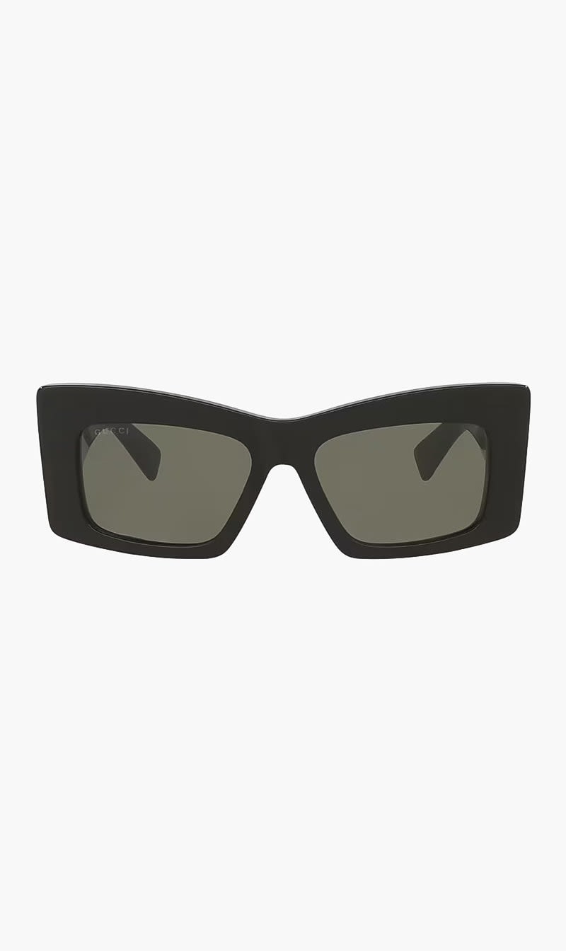 Black Gucci Grey Butterfly Sunglasses for Women