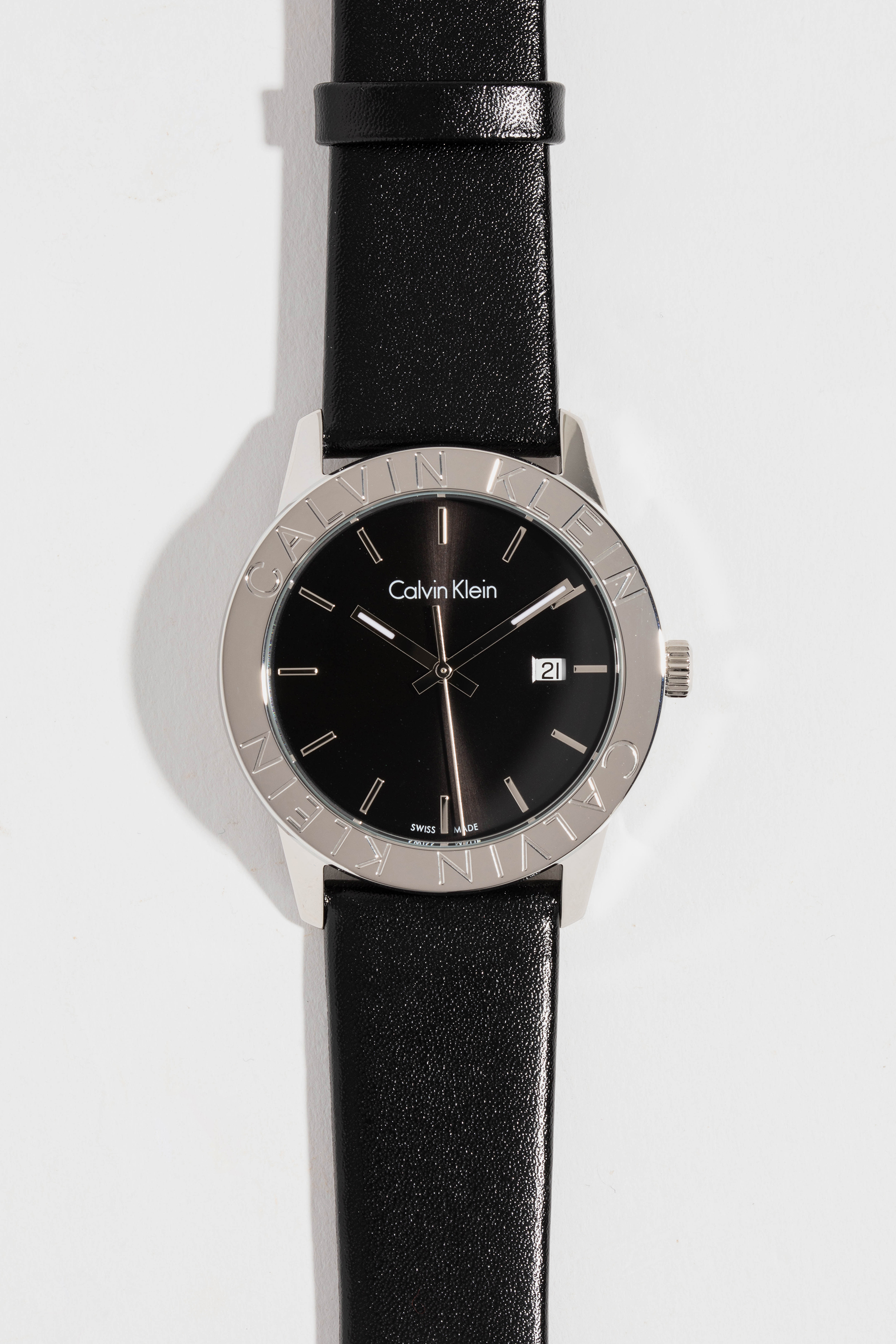 

Calvin Klein Steady Analog Black Dial Watch