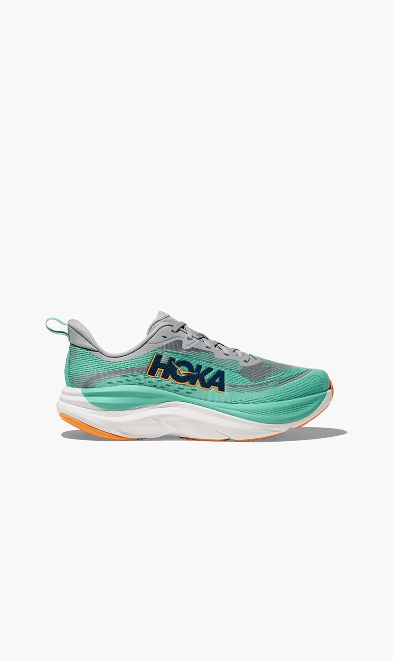 

Hoka Grey Skyflow Sneakers for Men | The Deal Outlet