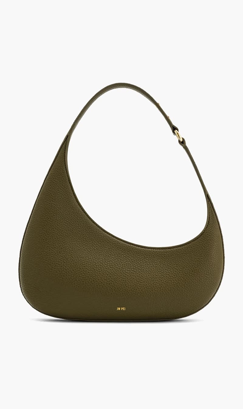 

Jw Pei Green Harlee Shoulder Bag - Dark Olive for Women | The Deal Outlet