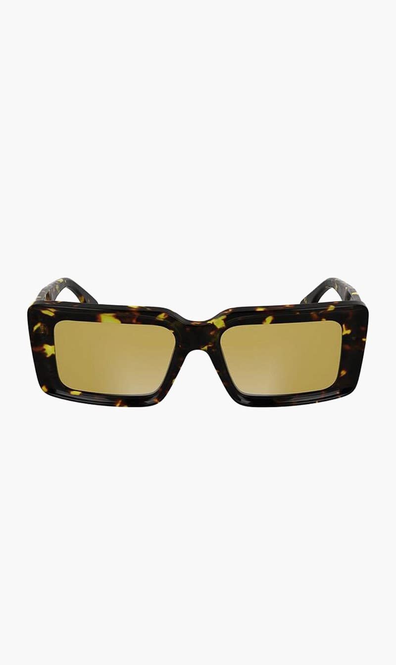 Karl Lagerfeld Green Tokyo Tortoise Sunglasses for Women