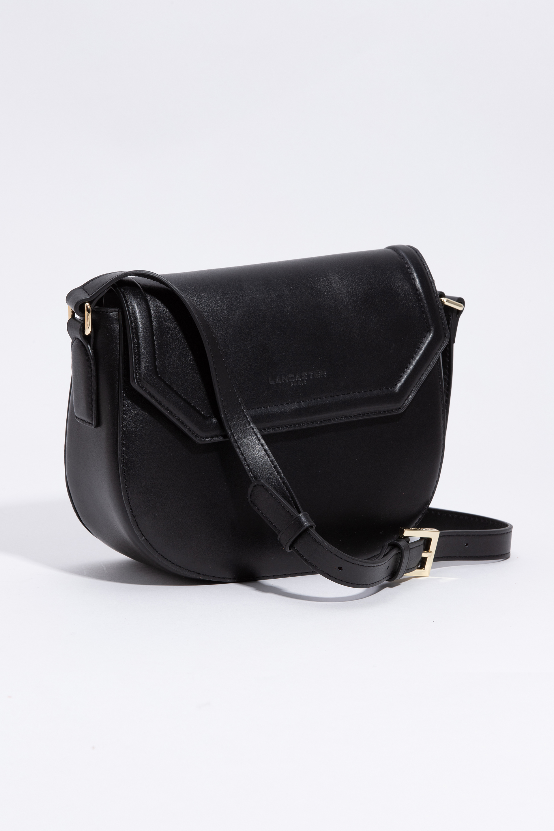 

Lancaster Ana Small Black Crossbody Bag