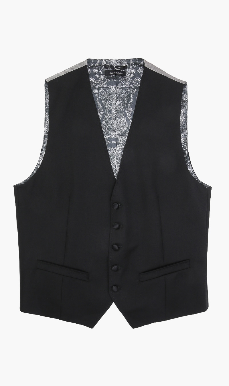 

Solid Buttoned Waistcoat
