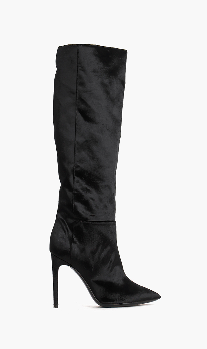 

Pollini Velvet Knee Boots