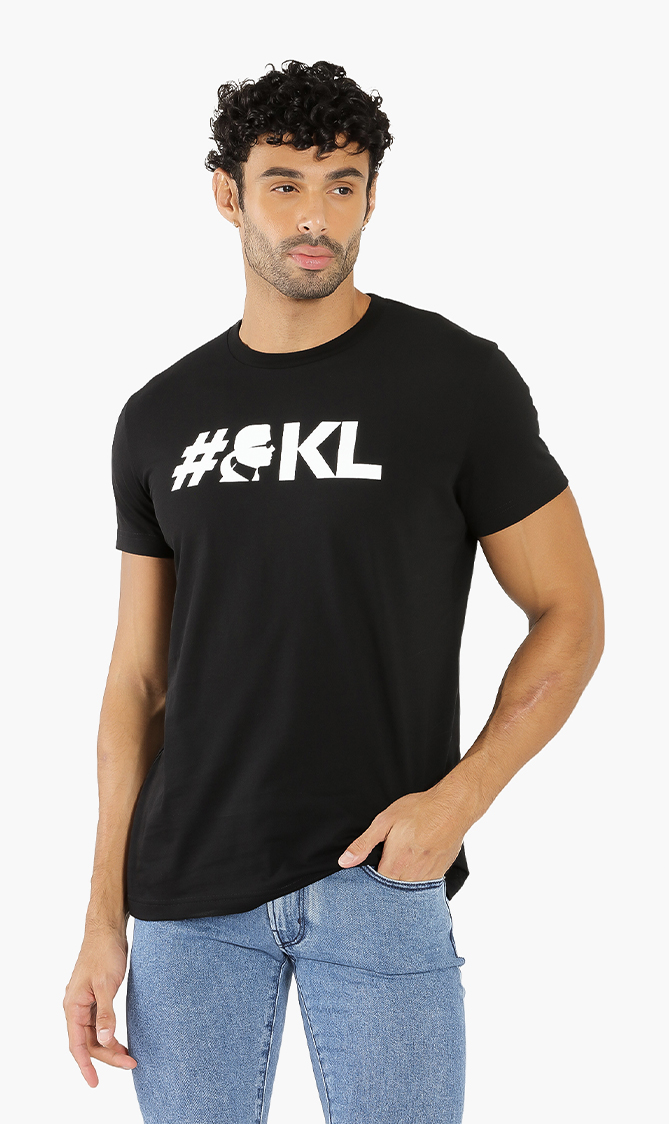

Karl Lagerfeld Logo Print T-shirt