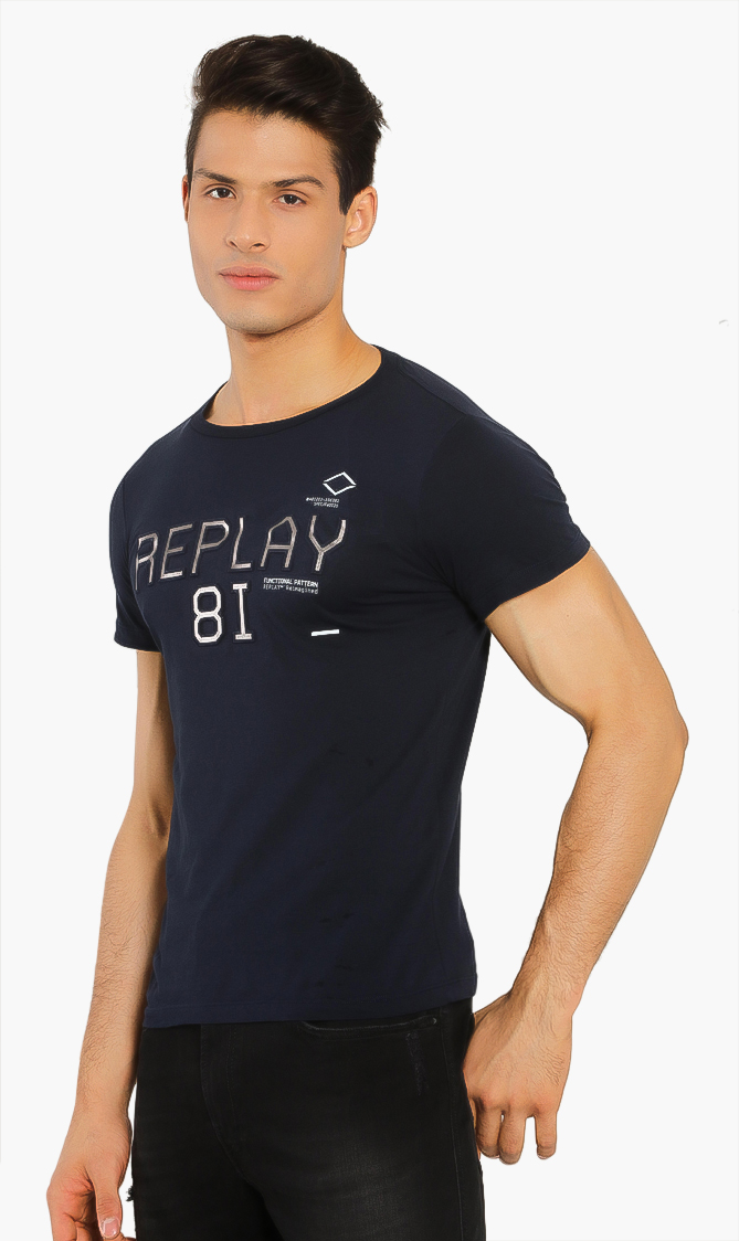 

Replay Cotton Jersey T-shirt