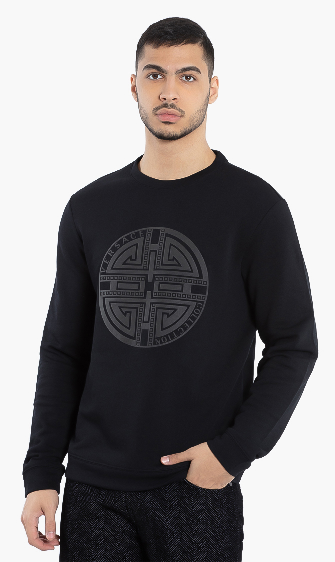 

Versace Logo Cotton Sweatshirt