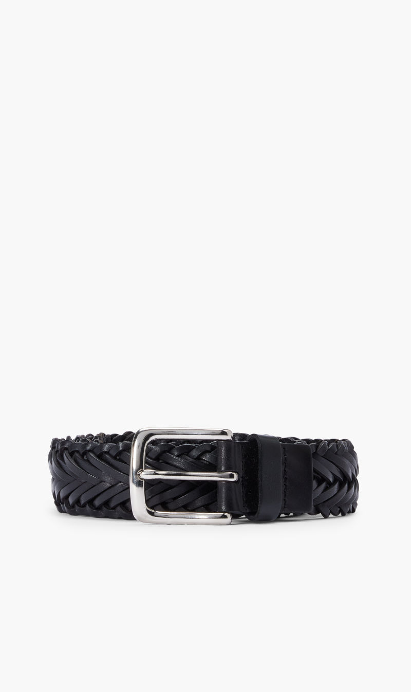 

Hackett london hackett plait belt | the deal outlet, Black