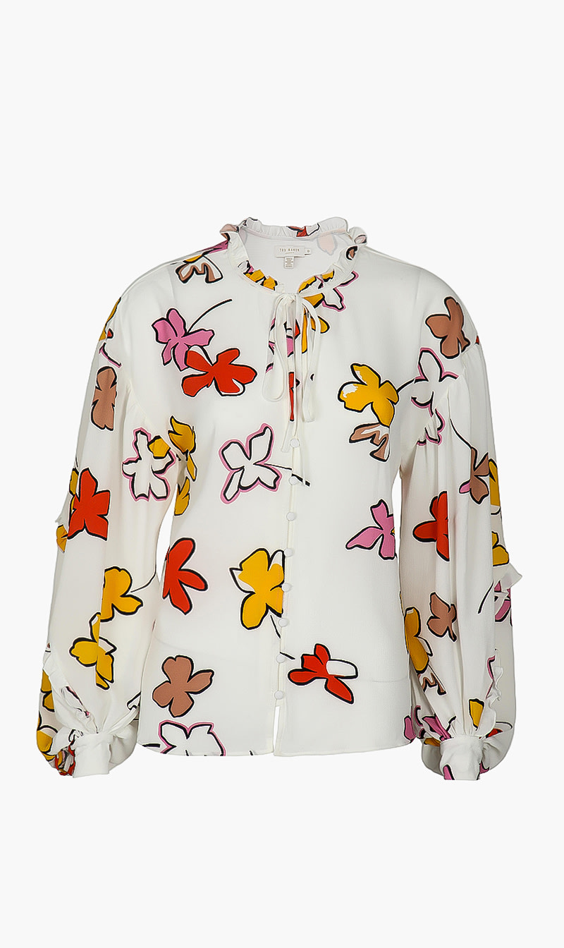 

Floral Print Blouse