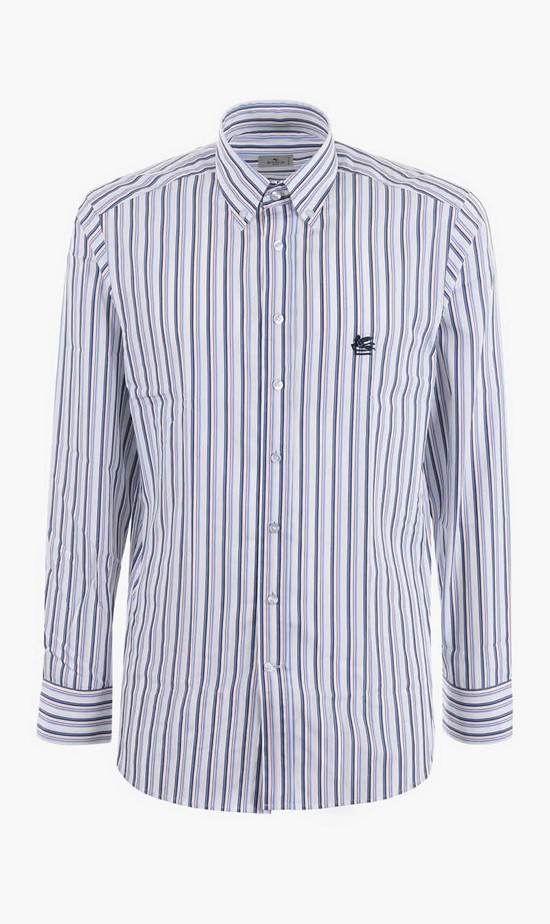 

Etro Multi-color Striped Shirt for Men | The Deal Outlet