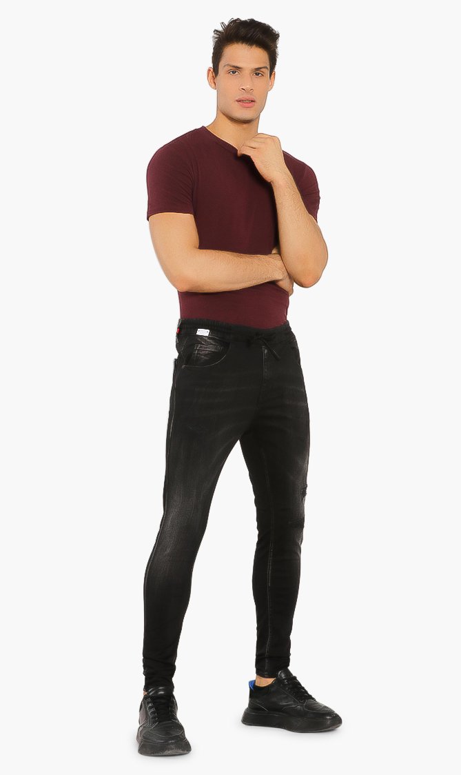 

Bronny Hyperflex Stretch Jeans, Black