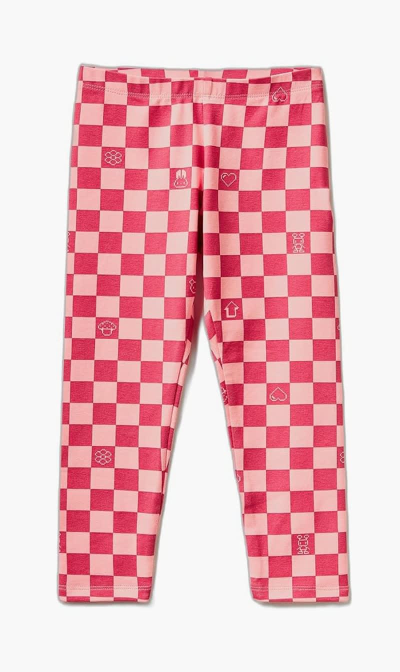 

United Colors Of Benetton Pink Printed Leggings for Girls