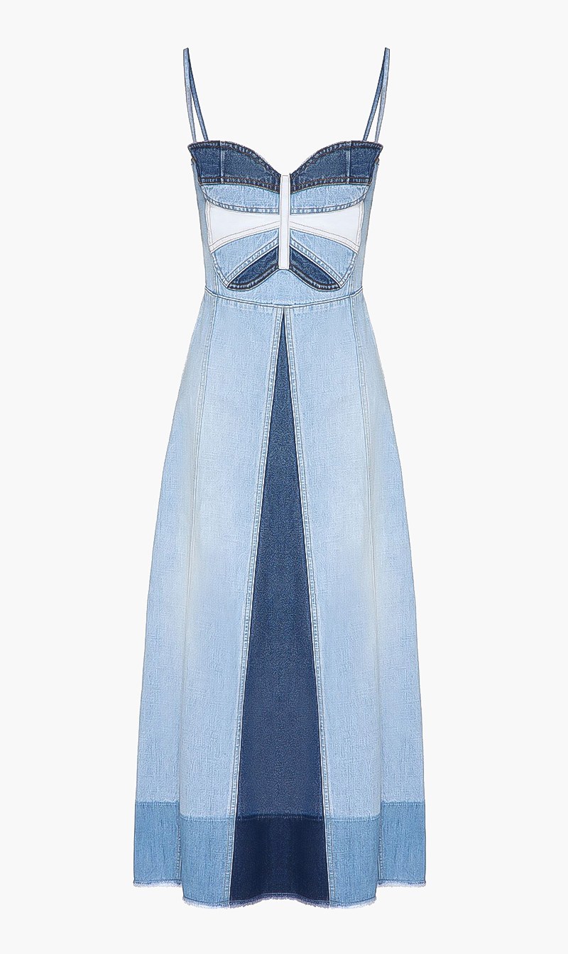 

Red Valentino Light Washed Denim Dress