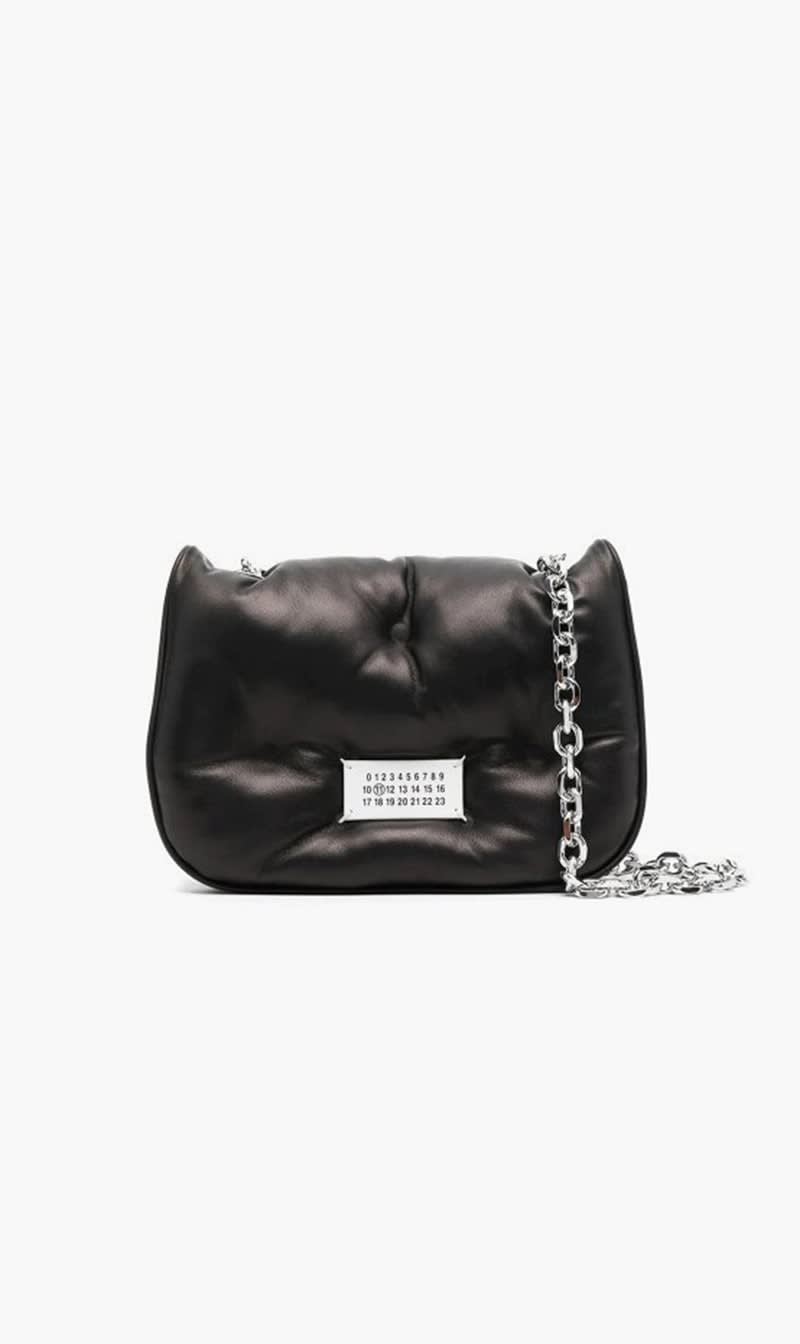 

Maison Margiela Black Glam Slam Flap Mini for Women | The Deal Outlet