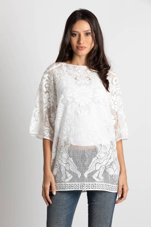 

Dolce&gabbana Cotton-blend Lace Top