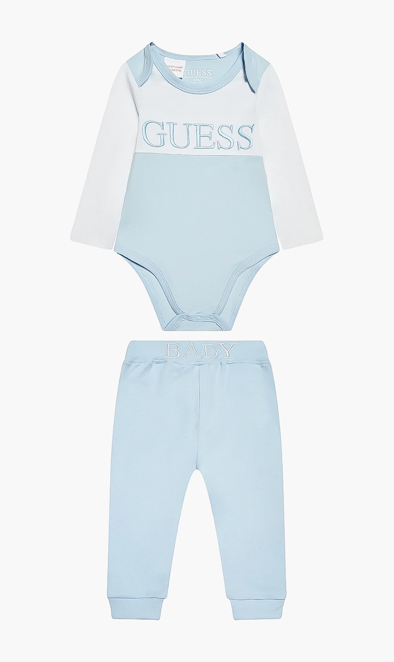 

Classic Logo Baby Outfit, Blue