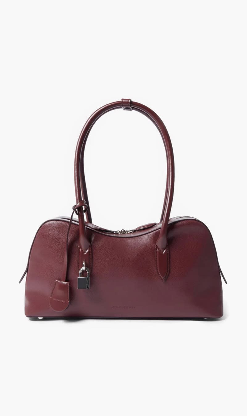 

Stella Mc Cartney Red Stella Ryder Medium Bag Embossed Grainy Eco Alter Mat Murraya Vegea for Women | The Deal Outlet