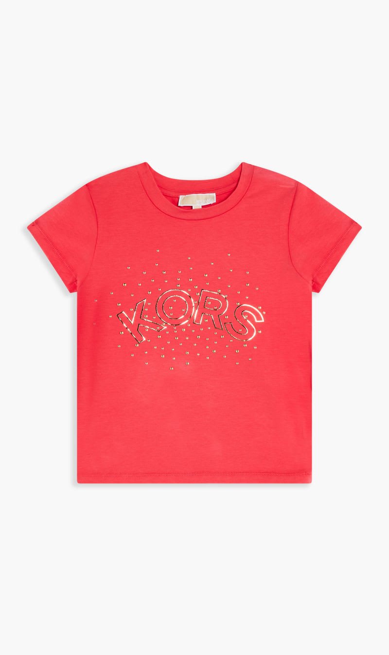 

Michael Kors Red Ss Tee-shirt for Girls | The Deal Outlet