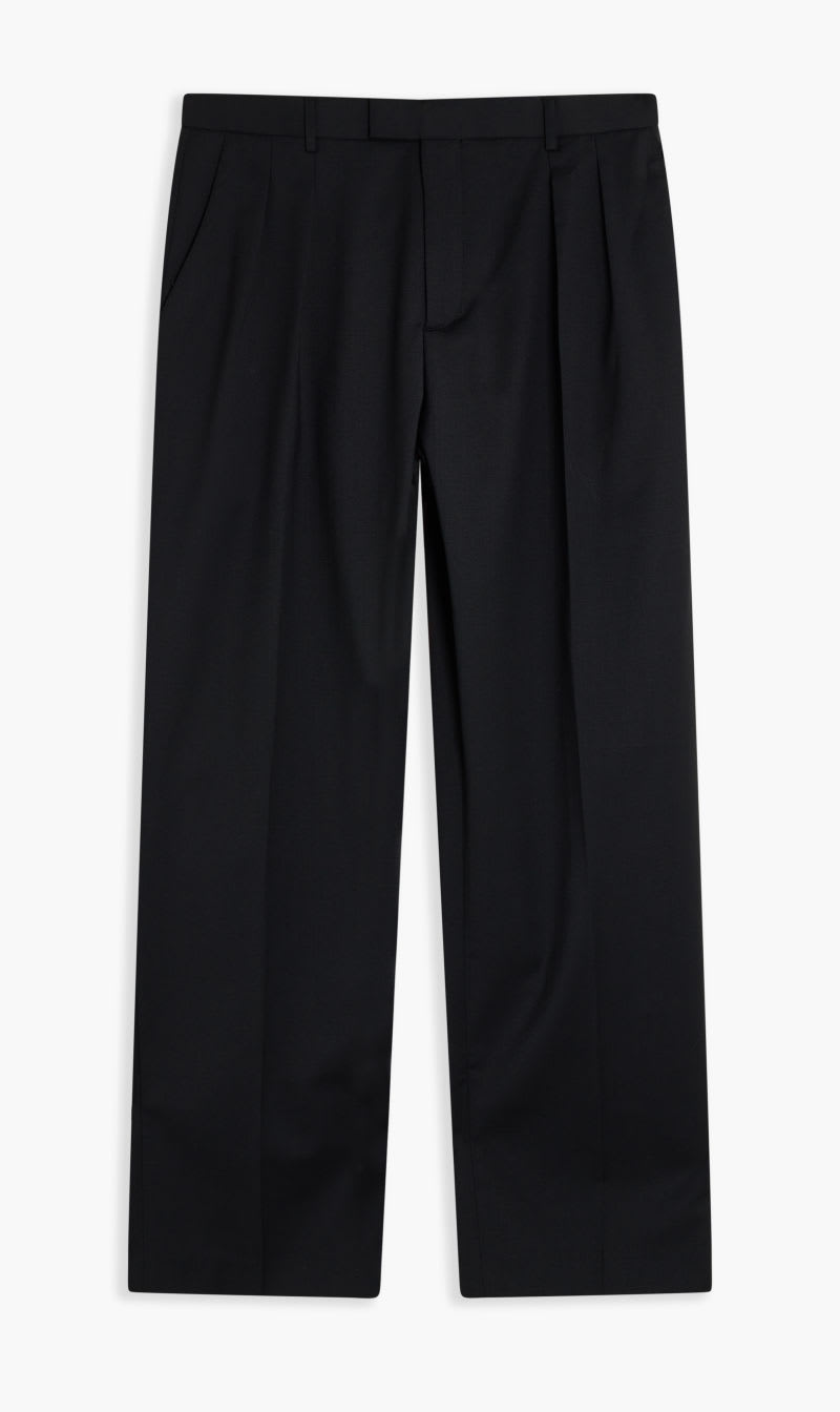 

Karl Lagerfeld Black Wool Tailored Pants for Men | The Deal Outlet