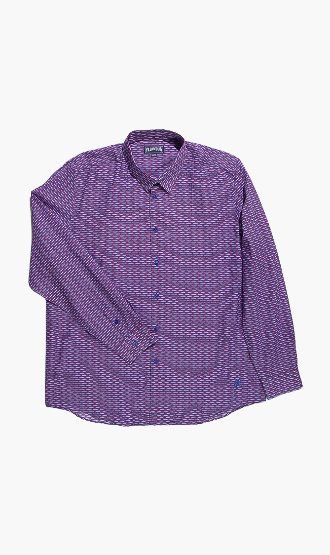 

Vilebrequin Caracal Unisex Printed Long Sleeve Shirt