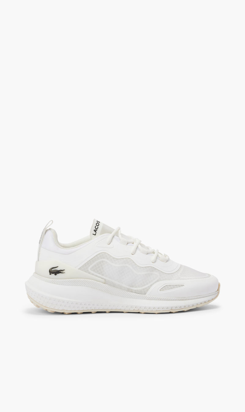 

Lacoste White Active Lace Sneakers for Women | The Deal Outlet
