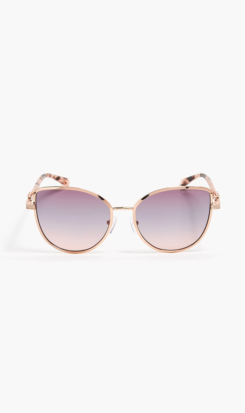 

Michael Kors Gold Catalonia Sunglasses for Women | The Deal Outlet