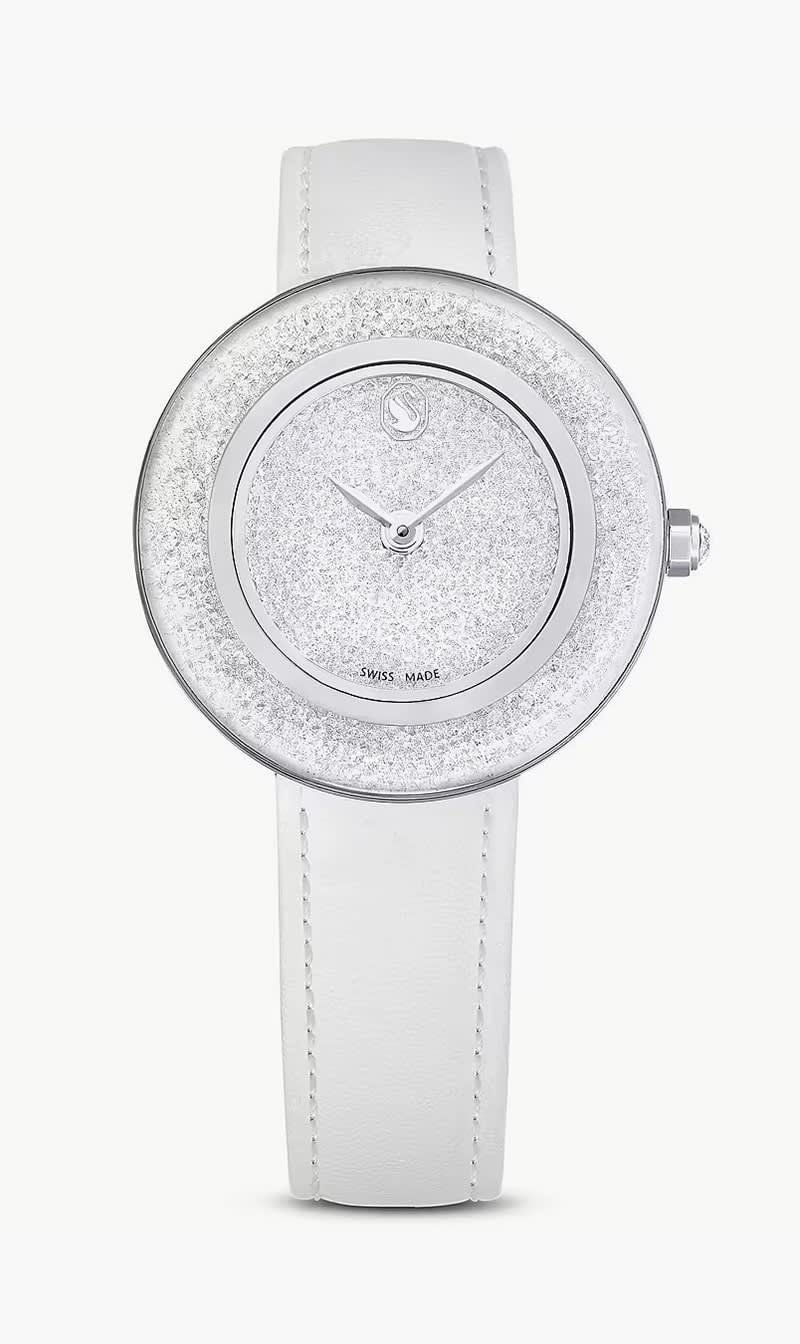 

Swarovski Silver Crystalline Watch for Women | The Deal Outlet