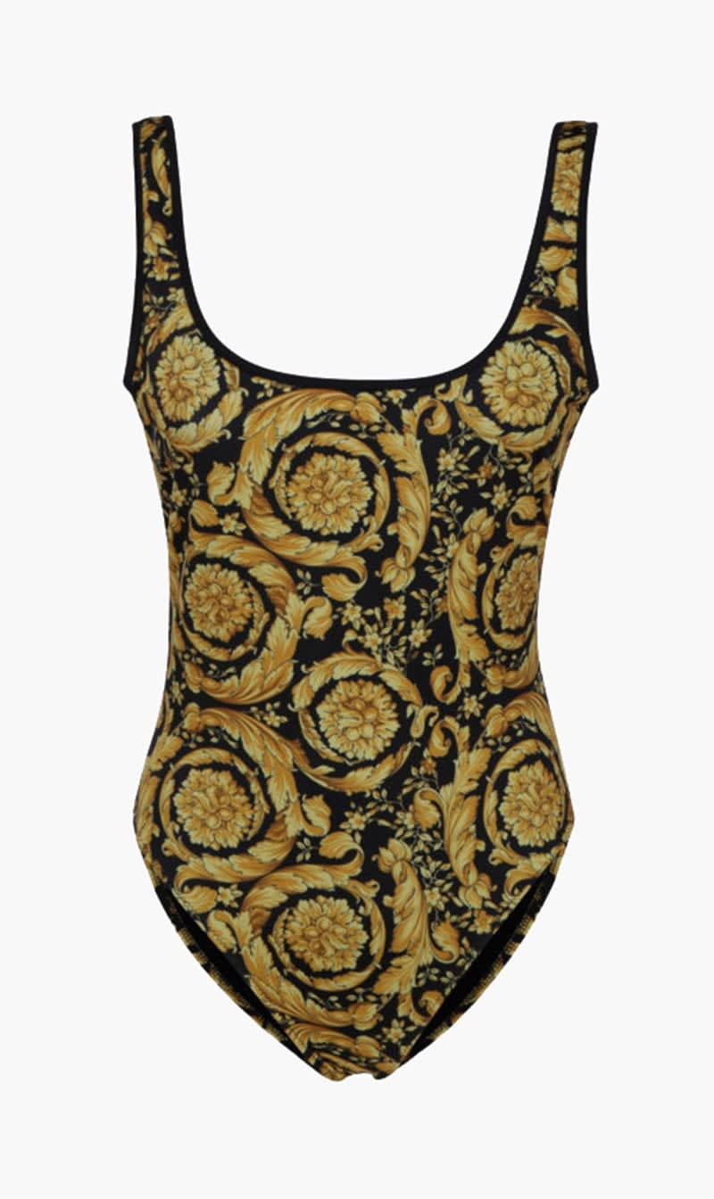 

Versace Gold Barocco Print One-piece Swimsuit for Women | The Deal Outlet
