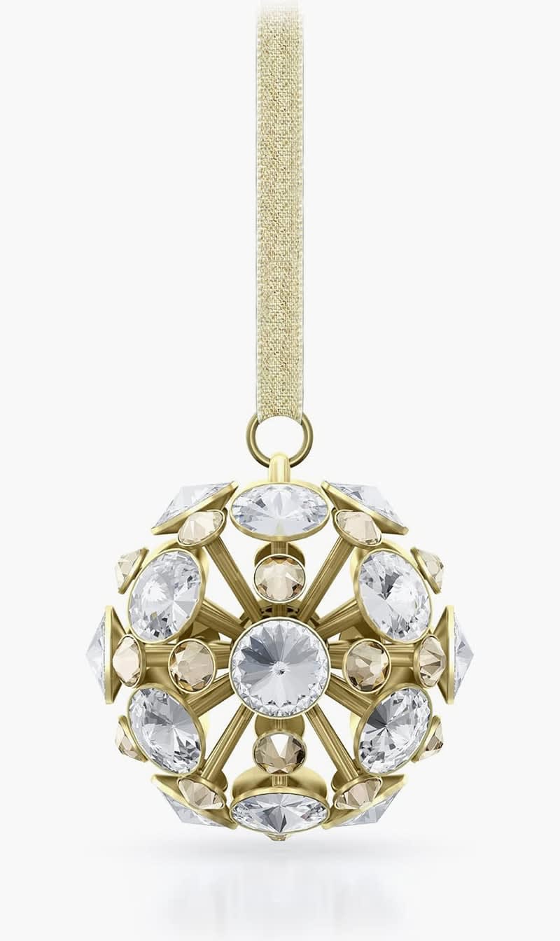 

Swarovski Gold Constella Ball Ornament for Women | The Deal Outlet