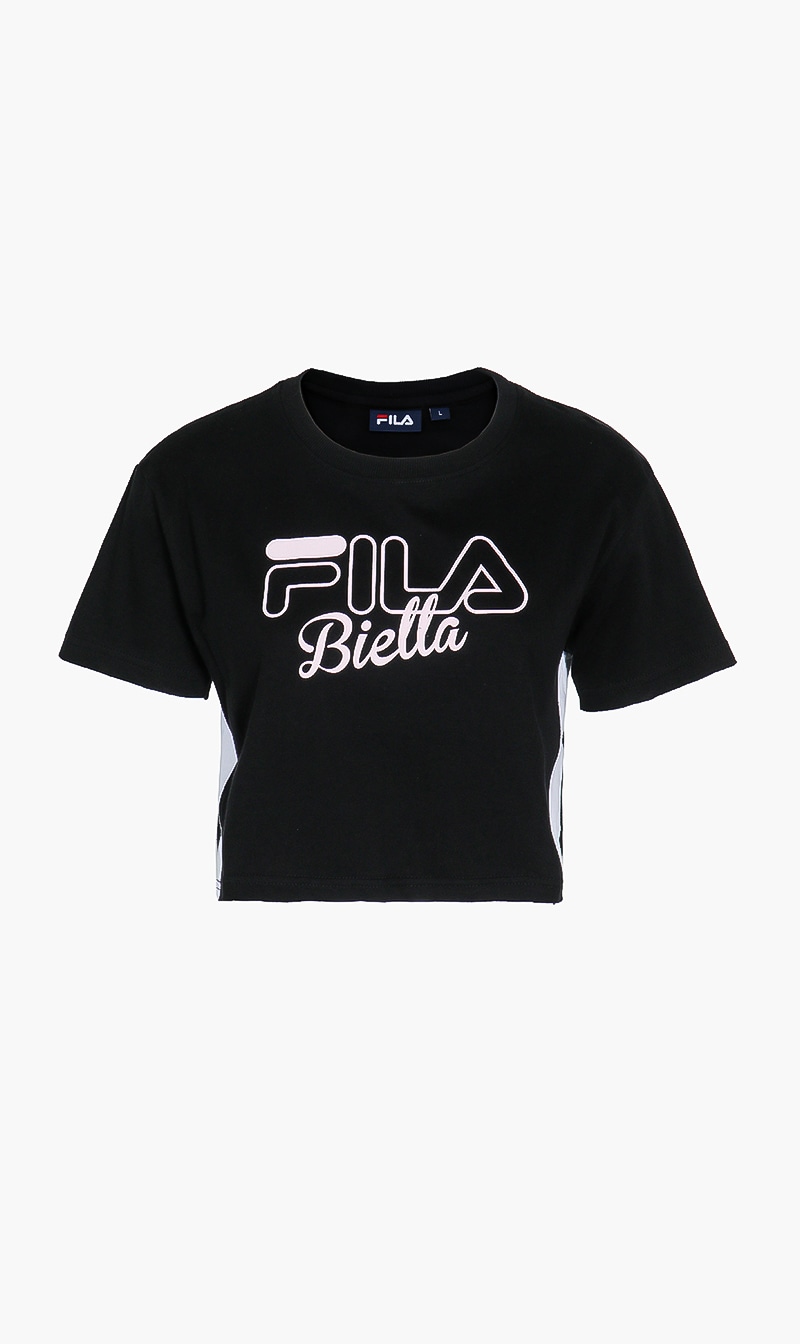 

Lucie Cropped T-shirt, Black