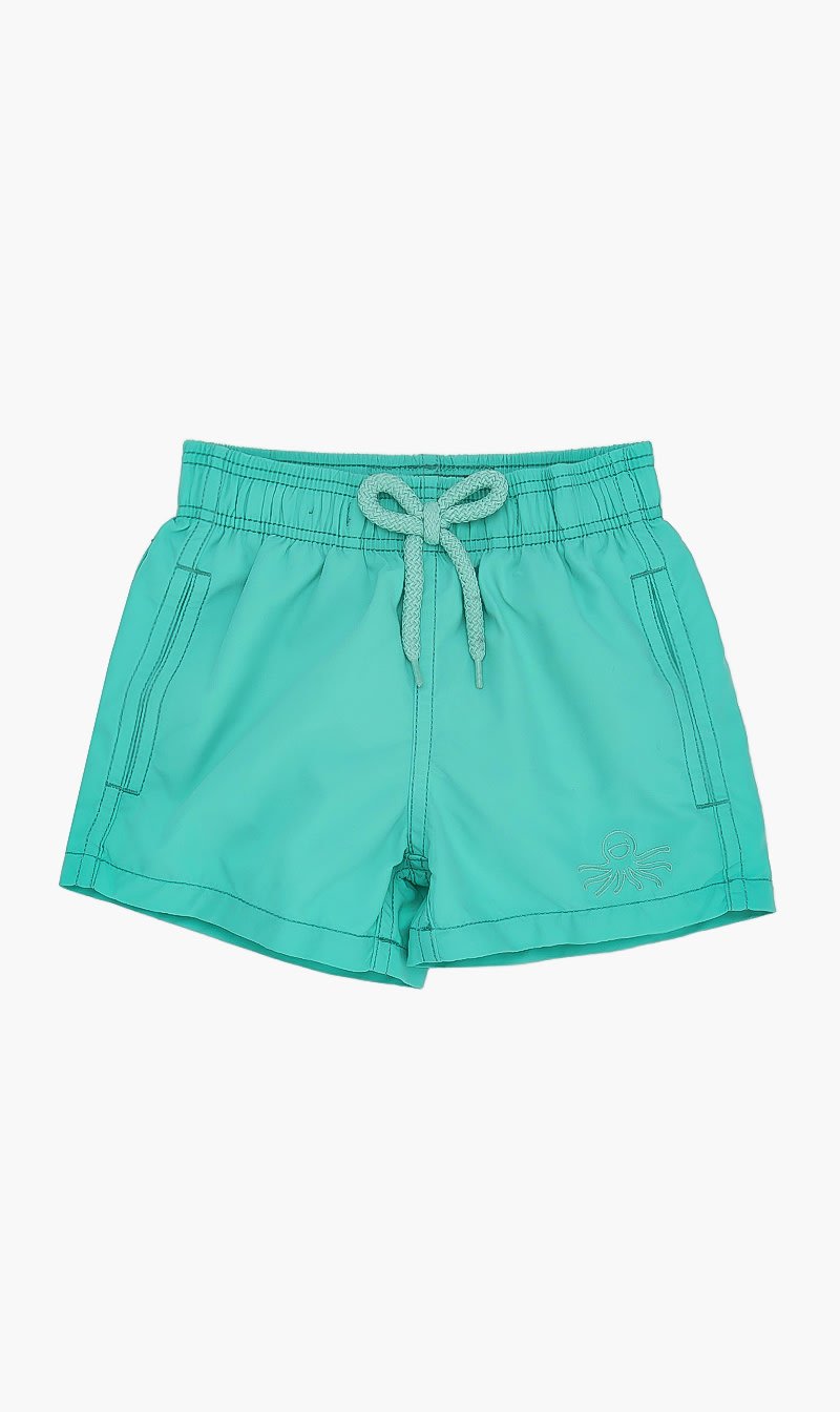 

Vilebrequin Green Classic Solid Shorts for Boys | The Deal Outlet