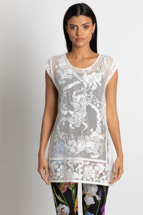 

Dolce&gabbana Solid Lace Top