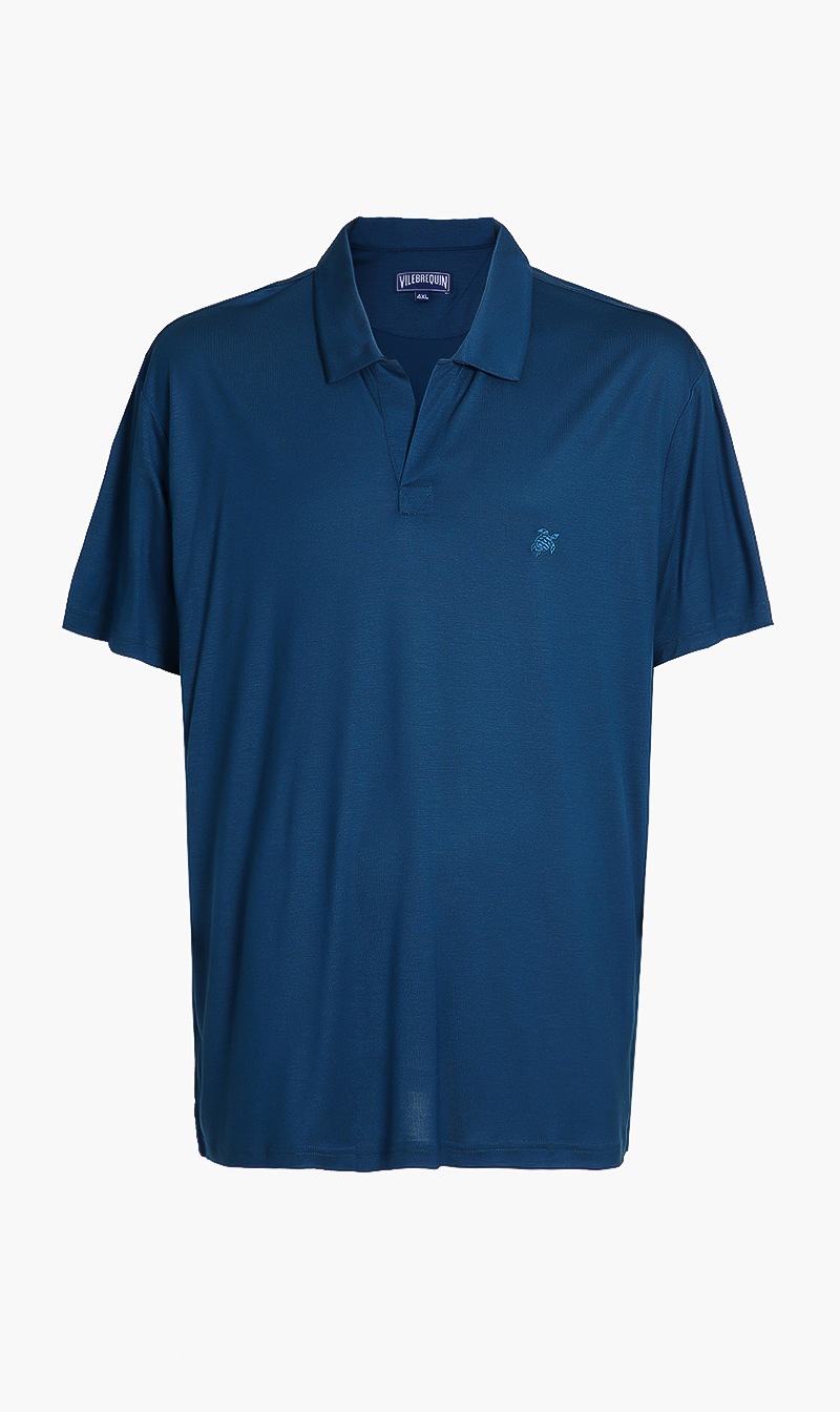 

Vilebrequin Blue Pirinol Su24 Polo Tempte for Men | The Deal Outlet