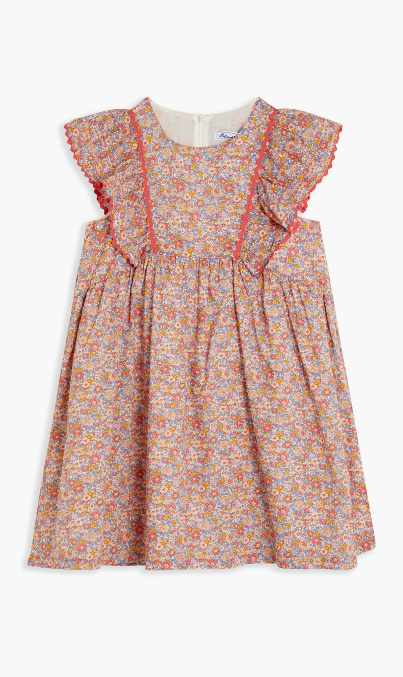 

Tartine Et Chocolat Pink Blush Dress for Kids | The Deal Outlet