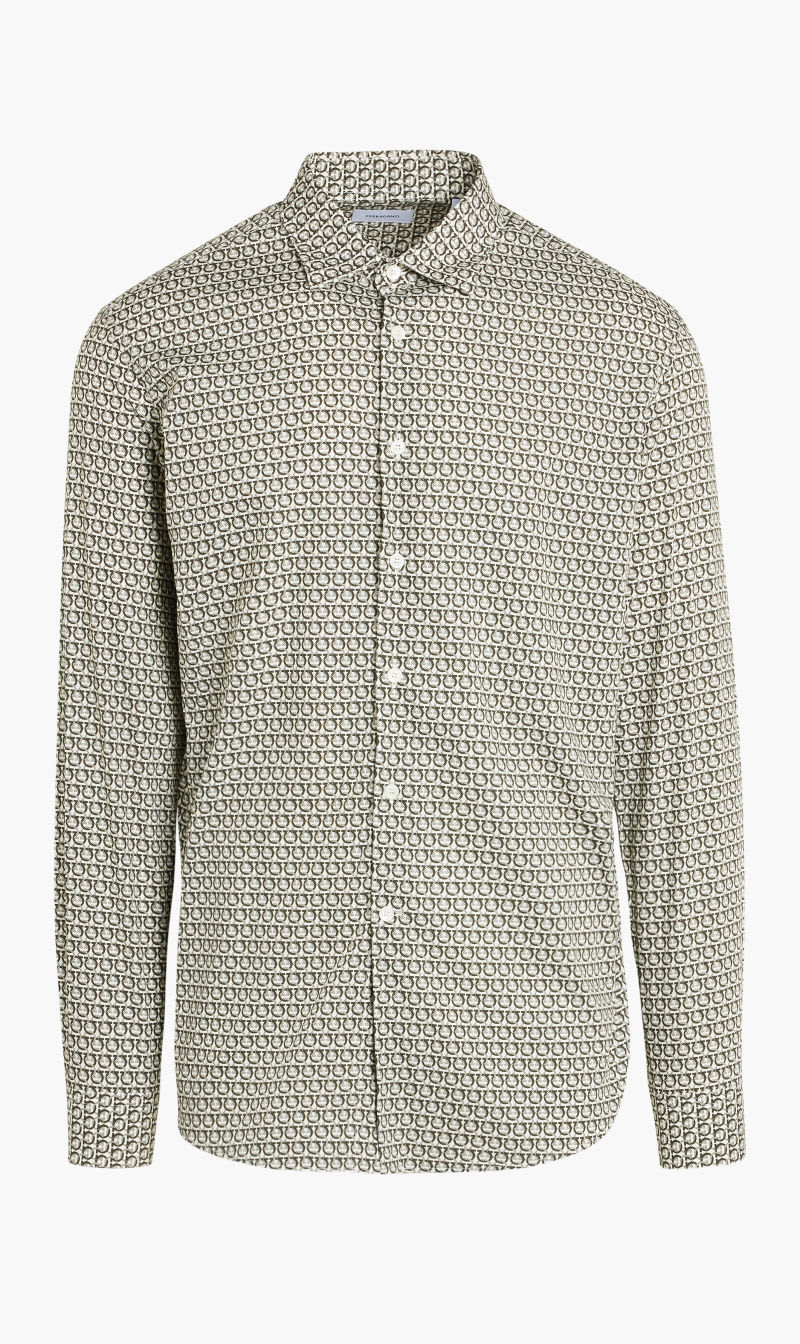 

Salvatore Ferragamo Black Sport Shirt With Long Sleeves D for Men | The Deal Outlet