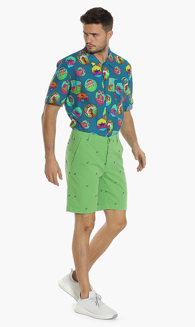 

Vilebrequin Turtle Embroidered Bermuda