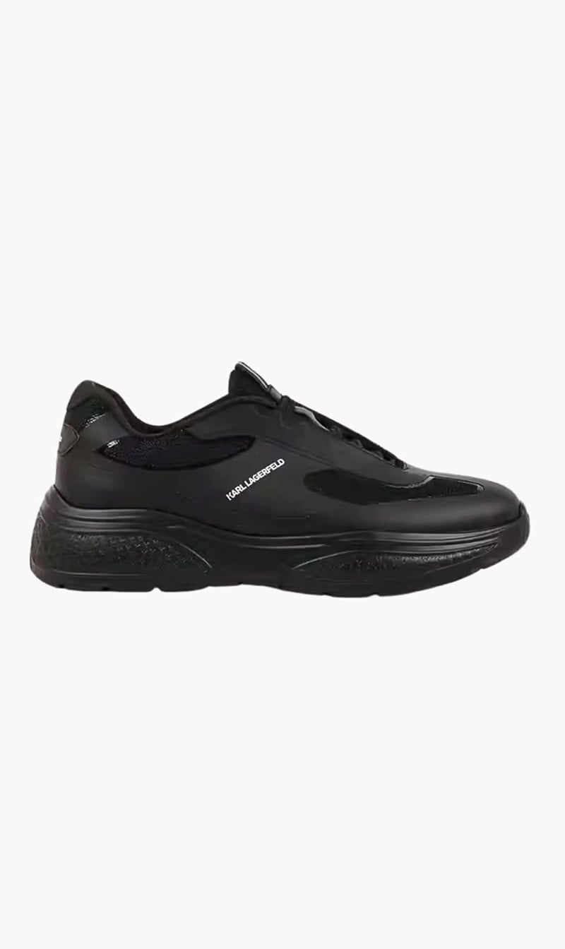 Karl Lagerfeld Black Vesta Sneakers for Men