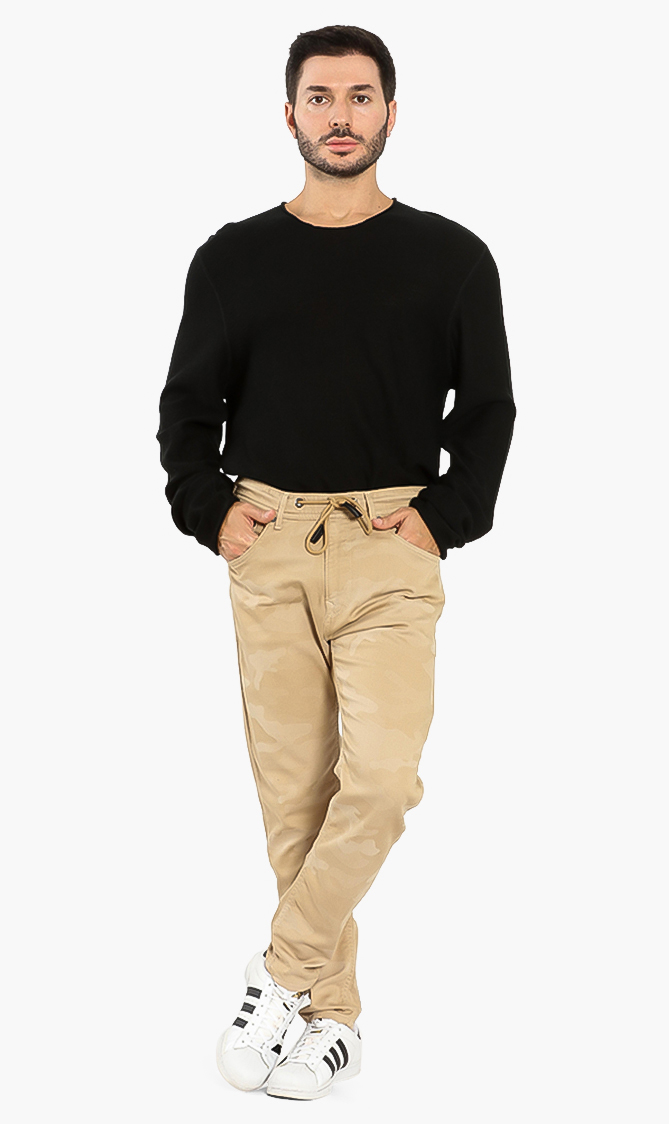

Johnson Il Gymdigo Camouflage Pants, Brown