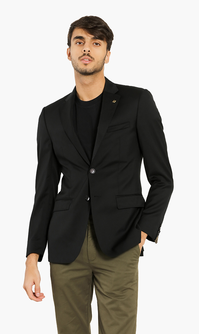 

Debonair Plain Suit Jacket