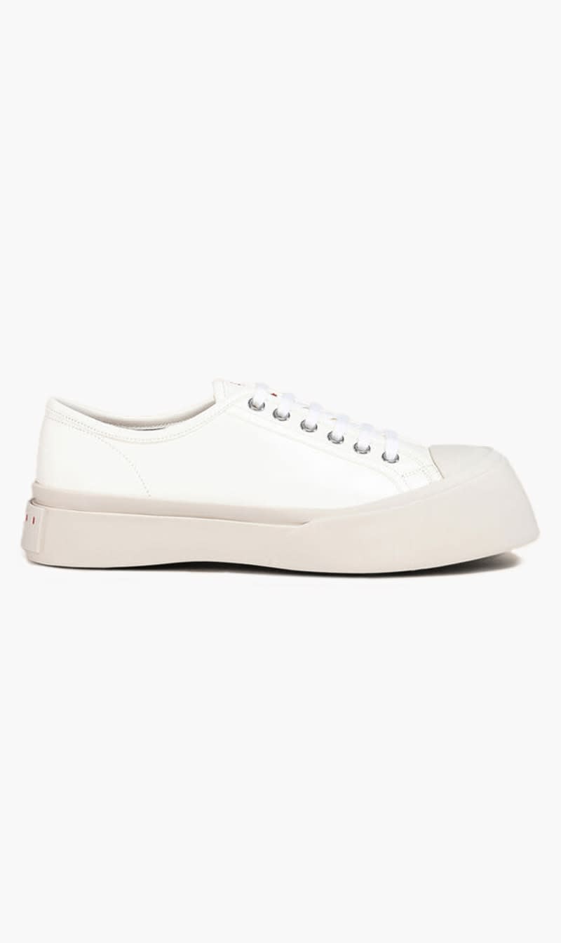 

Marni White Nappa Leather Pablo Sneaker for Women | The Deal Outlet