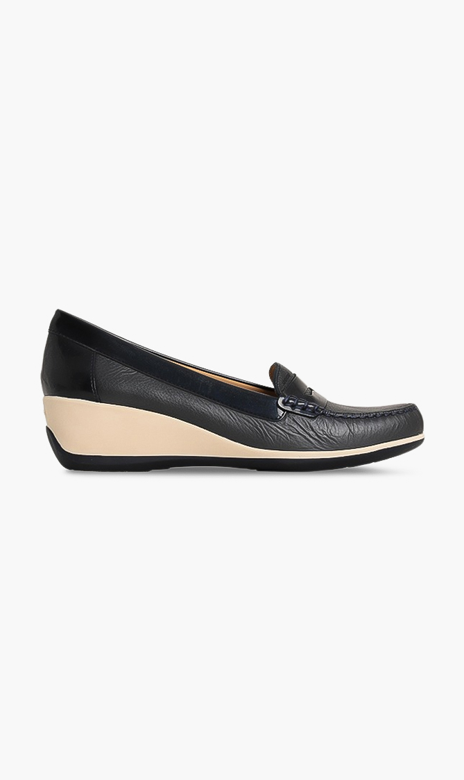 

Geox Arethea Leather Moccasin