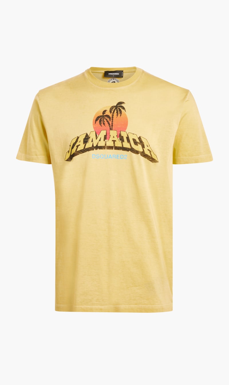 

Dsquared2 Yellow T-shirt for Men | The Deal Outlet