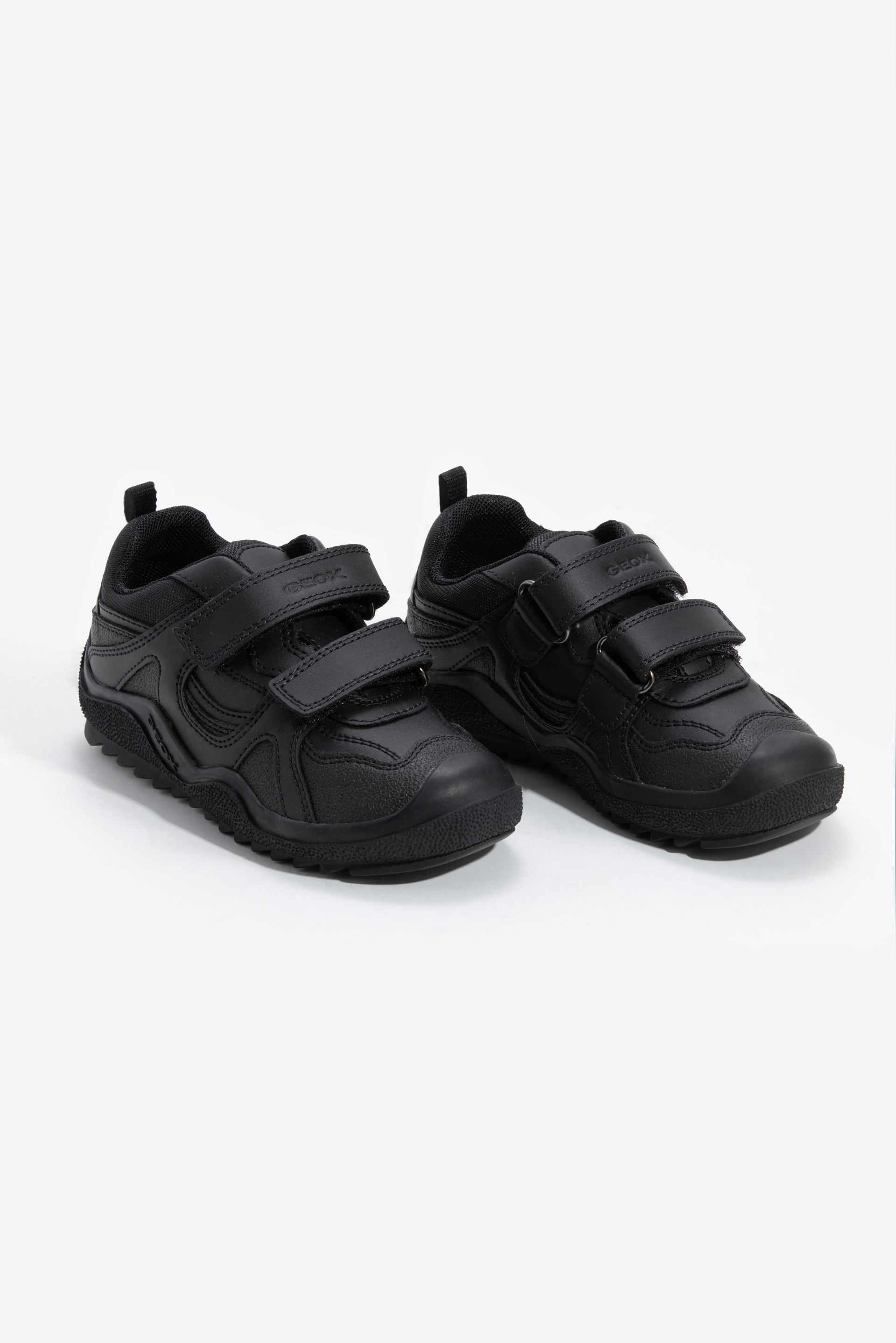 

Geox Artach Leather Straps Trainers