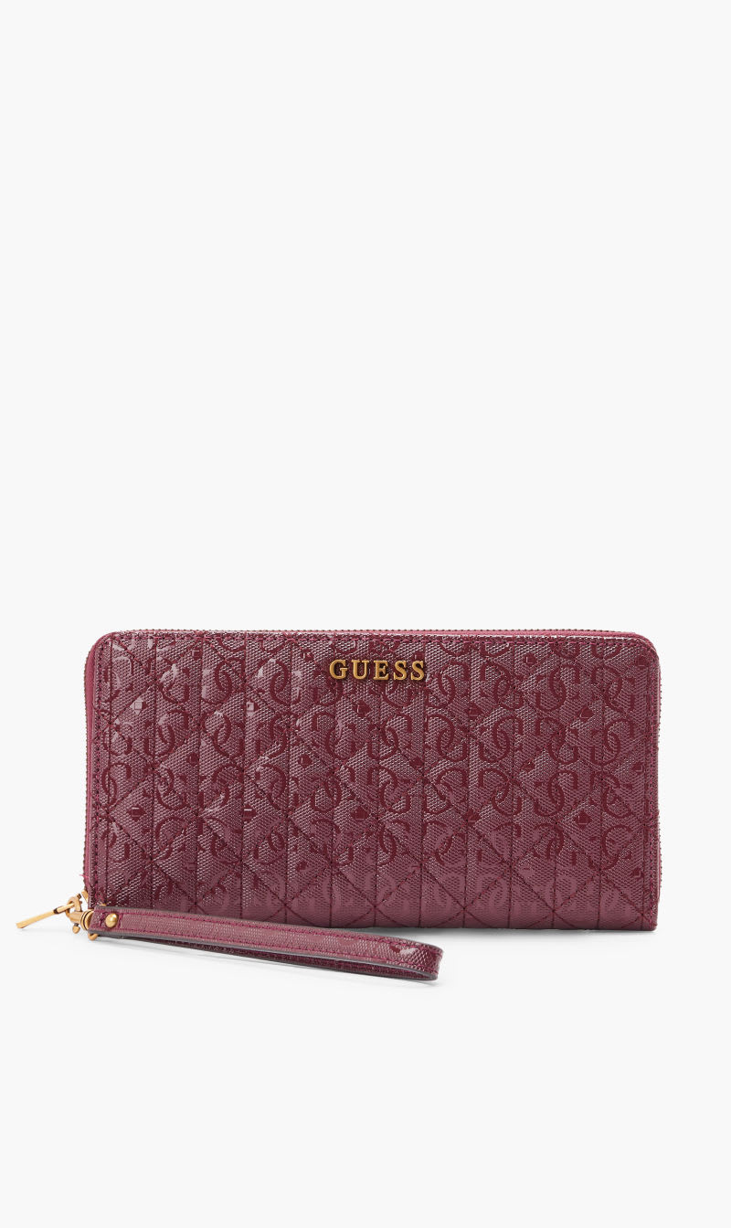 

Guess Black Aveta Slg Cheque Organizer for Women | The Deal Outlet