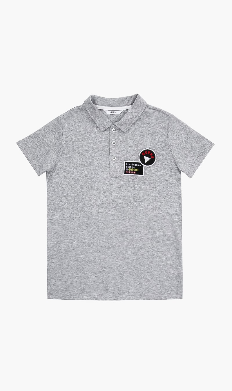 

Short Sleeves Polo, Grey