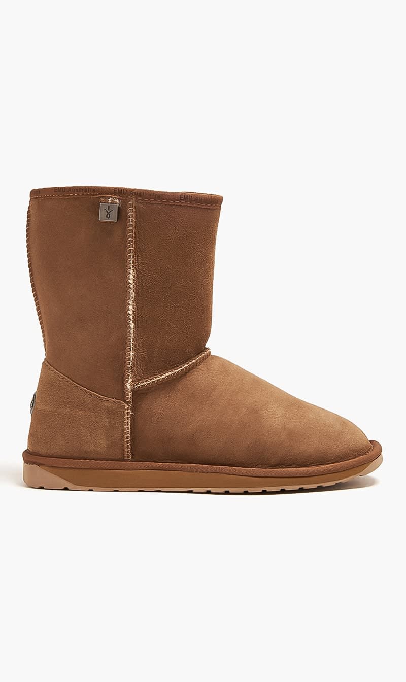 

Emu Beige Platinum Stinger Slim Lo Boots for Women | The Deal Outlet