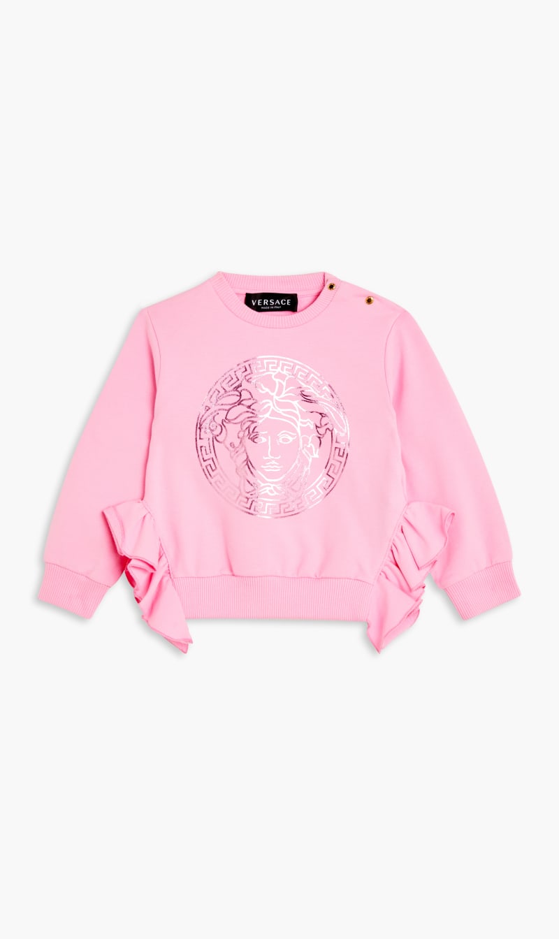 

Versace Pink Sweatshirt for Kids | The Deal Outlet