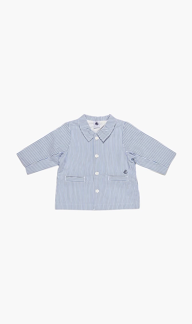 

Petit Bateau Blue Striped Jacket for Boys | The Deal Outlet