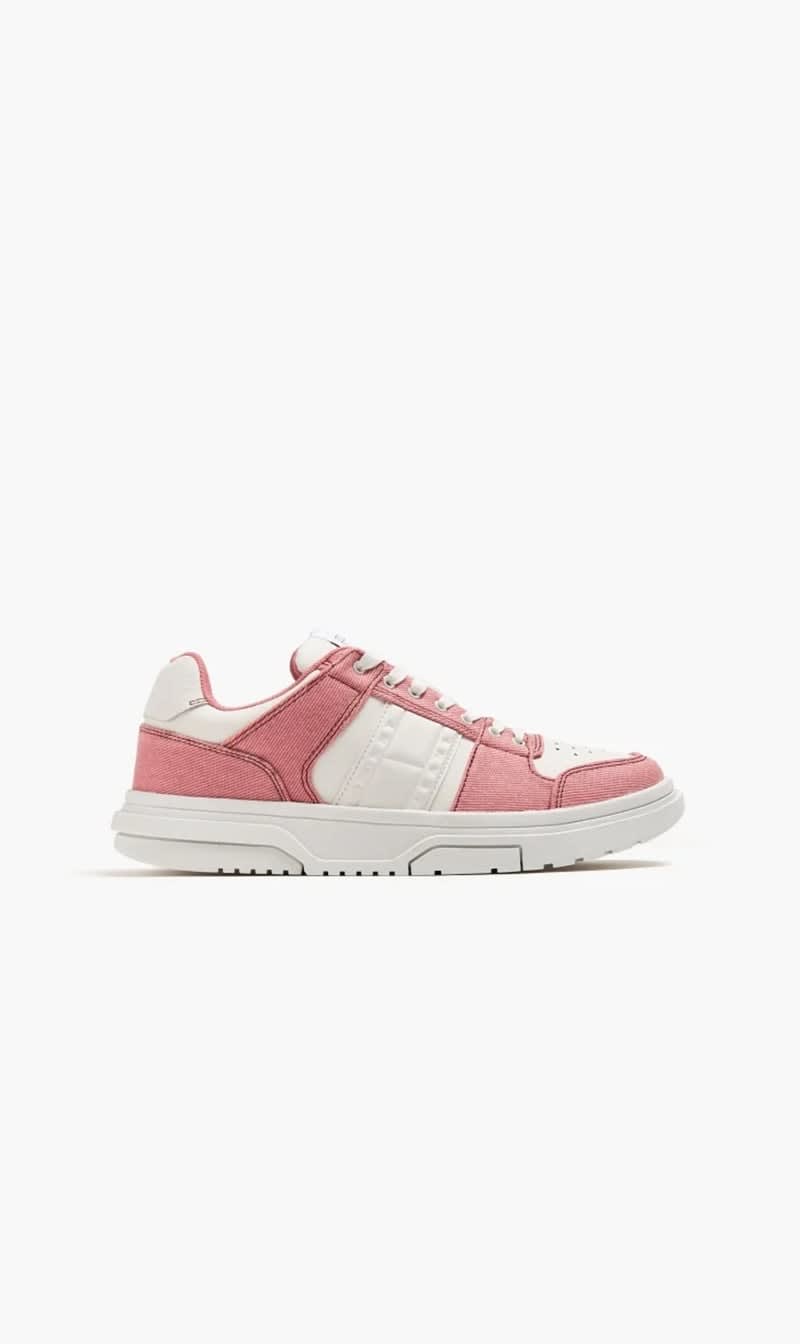 

Tommy Hilfiger White Brooklyn Mix Sneakers for Women | The Deal Outlet